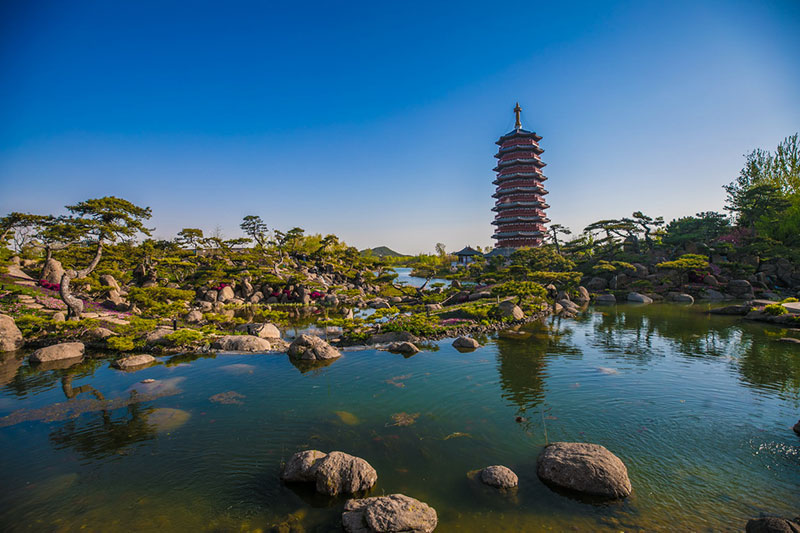 “一帶一路”峰會雁棲湖主會場夏園